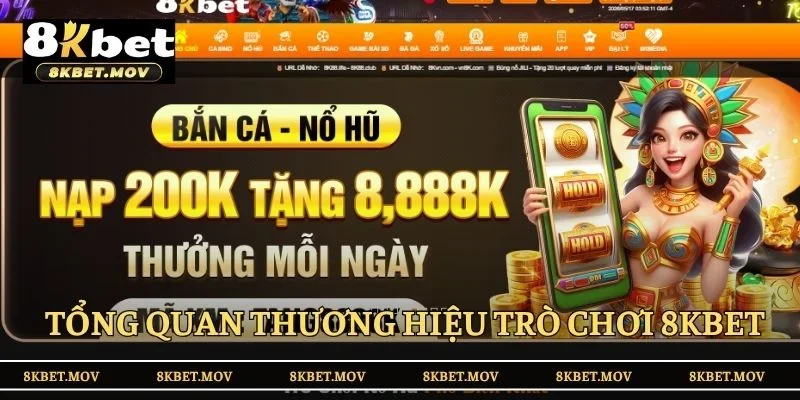Tổng quan về thương hiệu trò chơi 8KBET